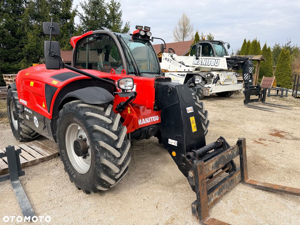 Manitou Manitou Ładowarka teleskopowa Manitou Mlt 840 137 PS łyżka widły Merlo 42.7 TF 737 130 Jcb 541-70 Bobcat TL 38.70 rolnicza budowlana KLIMA 841-145 PS+ zaczep hydr 625 630 635 733 737 741 742 841 850 961 - 37