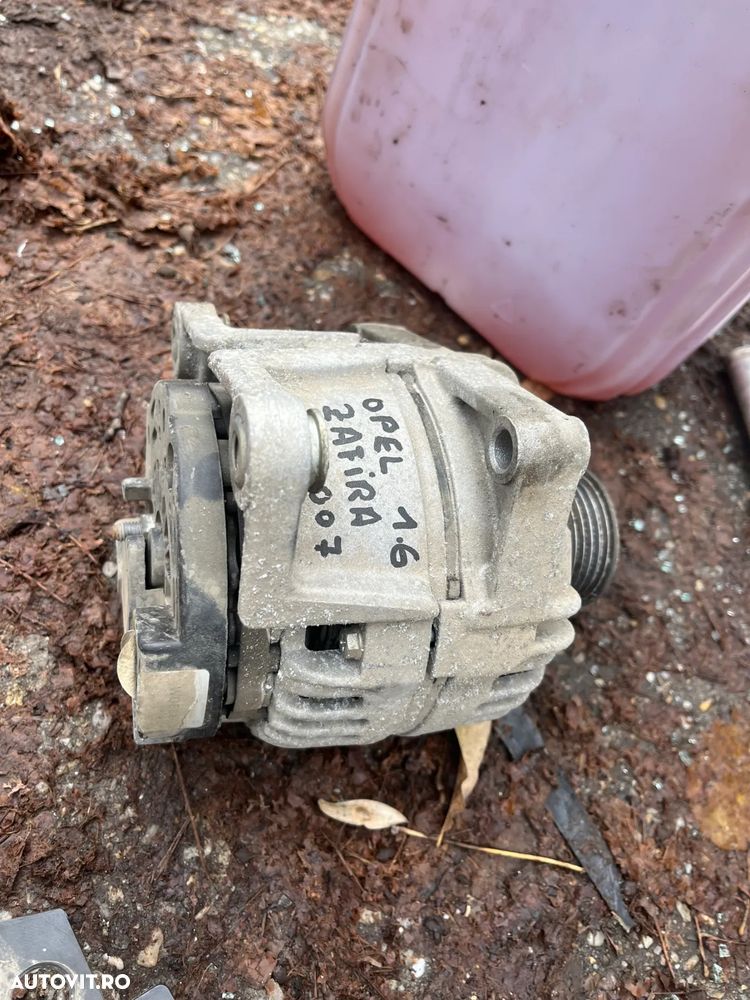 Alternator Opel Zafira B facelift 1,6 benzina Z16XER 2008 85kw - 1