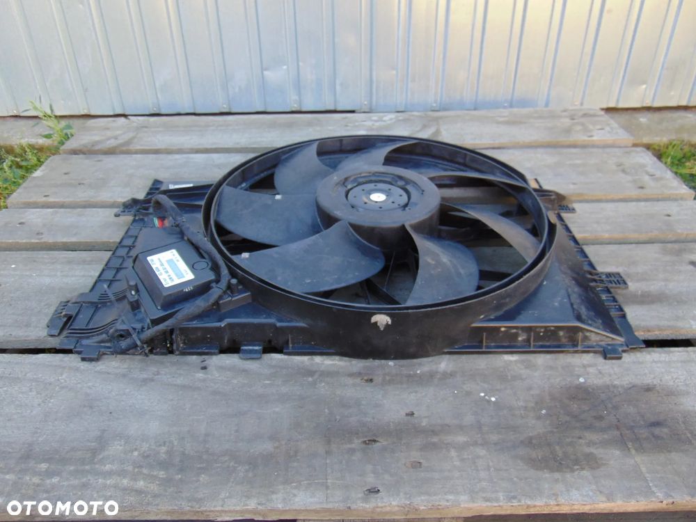 ORYGINAŁ wentylator wiatrak moduł chłodnicy A2035000293 KZ 885001955 Mercedes W203 C Klasa diesel 2.2 2.7 CDI 00-04r - 16