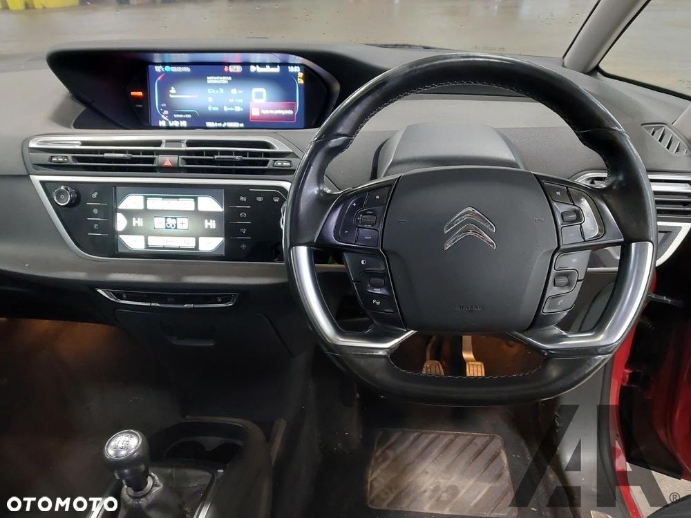 Citroen C4 Picasso II Kolor EPYD Maska Zderzak PDC Dach Panorama Lusterko Martwe Pole Kamera Pas Przedni Wzmocnienie Czołowe Błotnik Ćwiartka Drzwi Klapa Siłowniki Elektryczne Bela Zawieszenie tył Mcpherson Wydech Tłumik Reflektor Felgi 17 Nadkole Szyba Czołowa Półoś Zbiornik Paliwa Lampa Kurtyna Poduszka Airbag Podsufitka Fotele Elektryczne Hak Kierownice Półka Płyta Pas Bezpieczeństwa - 5