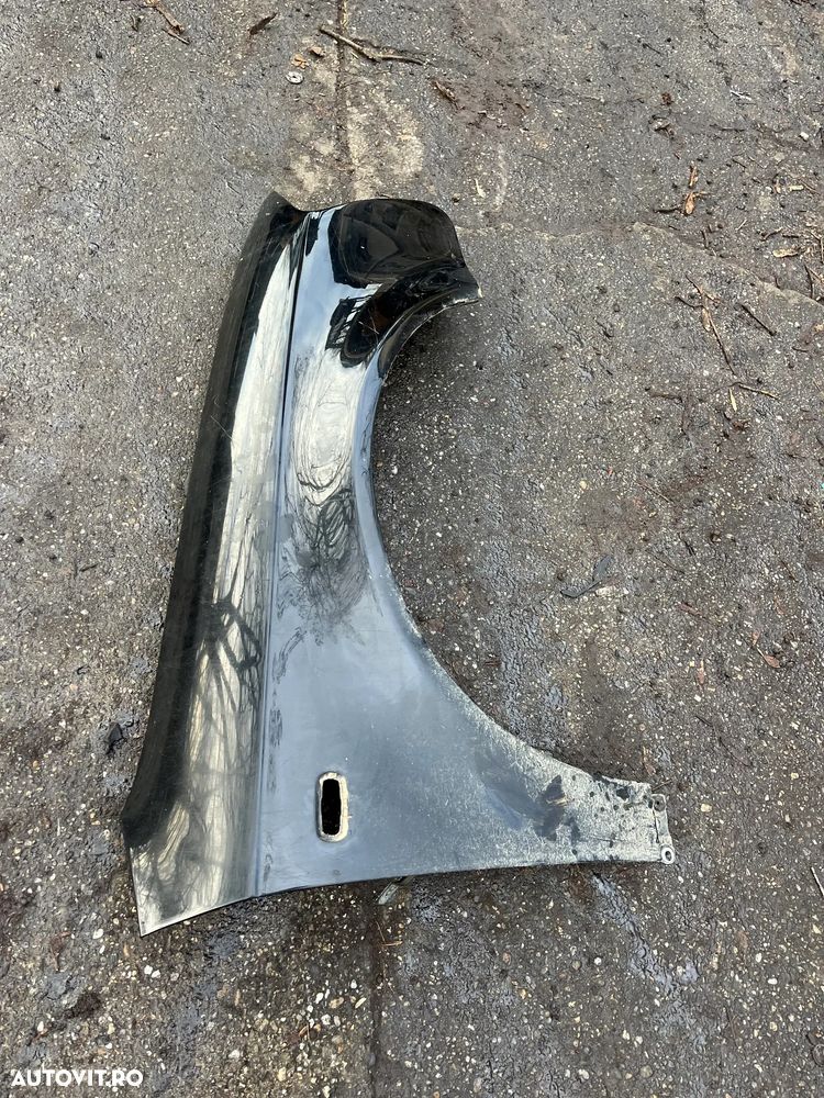 Aripa dreapta fata Audi A4 B7  culoare negru - 5