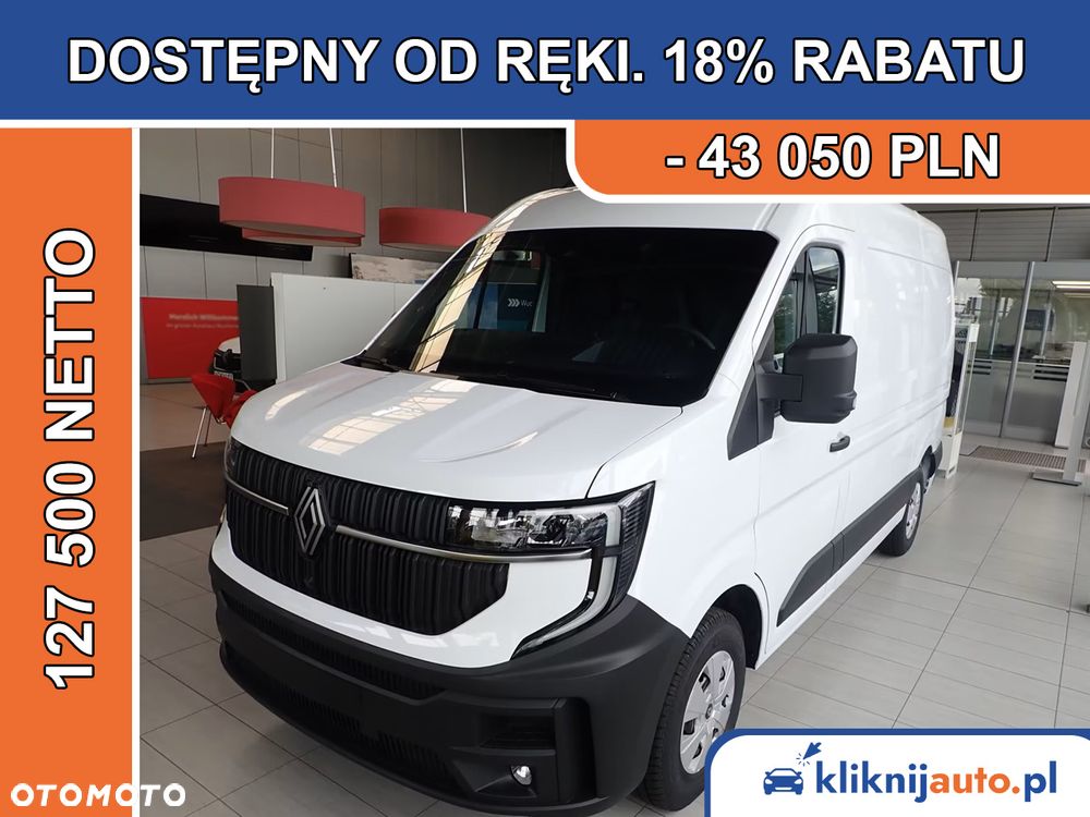 Renault MASTER Furgon FWD EXTRA 3,5T L2H2 2.0 dCi 150KM AT9 - 2