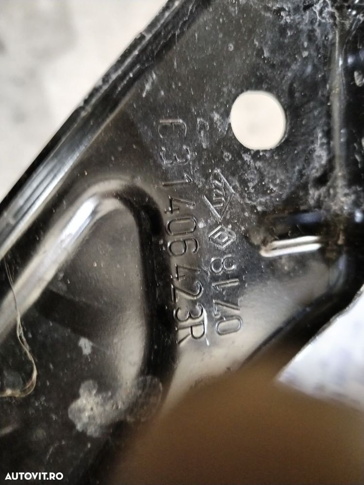 Suport vertical dreapta aripa fata, Renault Megane 4, 2016, 2017, 2018, 2019, 2020, cod origine OE 631409063R. - 4