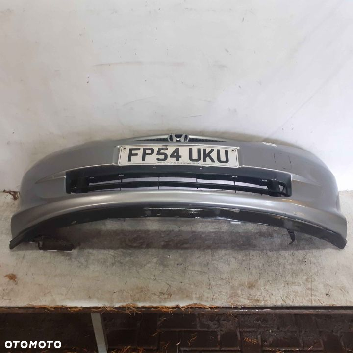 * ZDERZAK PRZÓD PRZEDNI DO HONDA CIVIC VII 7 LIFT FL NH623M SREBRNY - 2