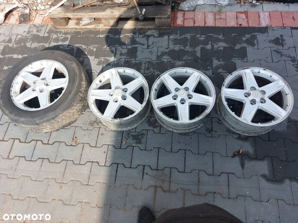 FELGI ALUMINIOWE 4SZT 5X115 ET 47 FI 70,3 7JX17 CHEVROLET EQUINOX I - 1