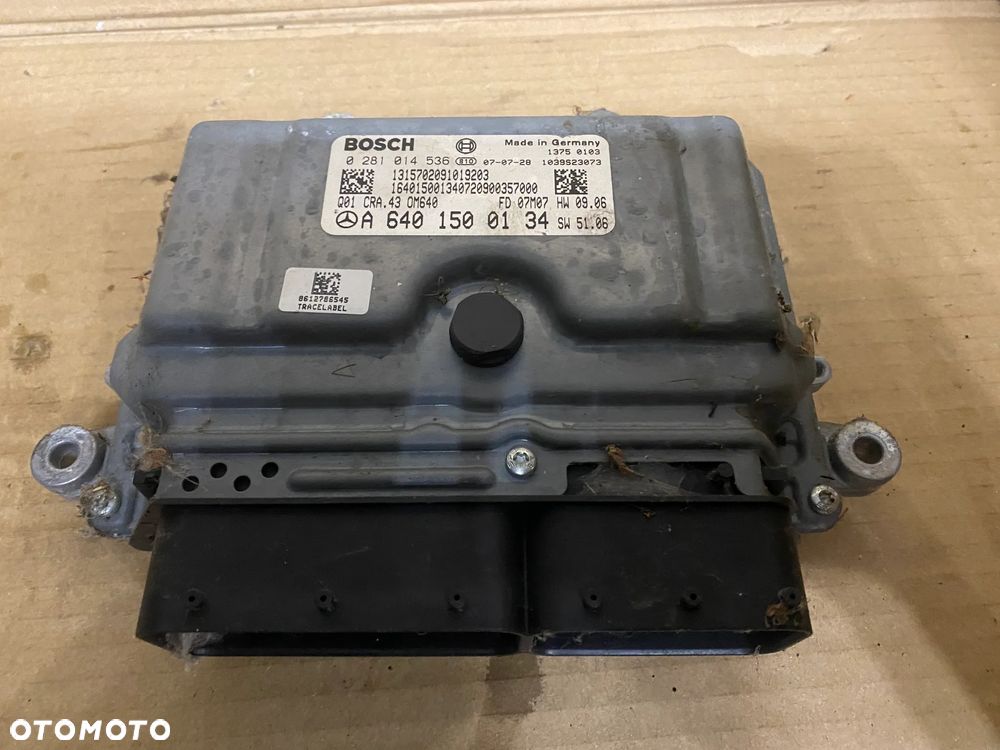 STEROWNIK KOMPUTER SILNIKA MERCEDES W245 A6401500134 - 1