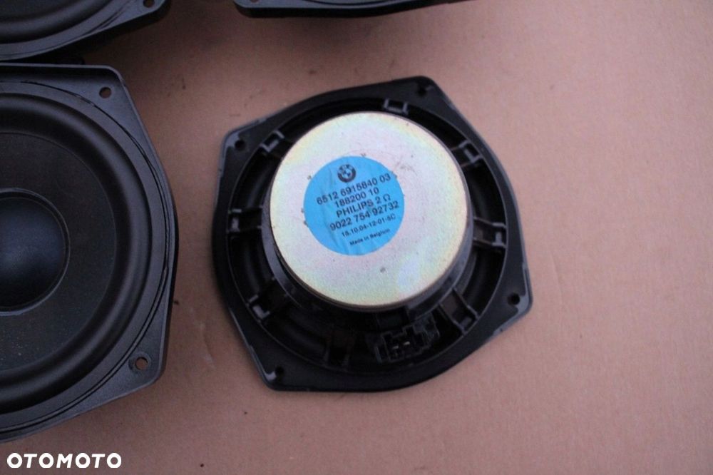 Głośniki BMW e85 z4 oryginalne komplet 6915840 HIFI - 2