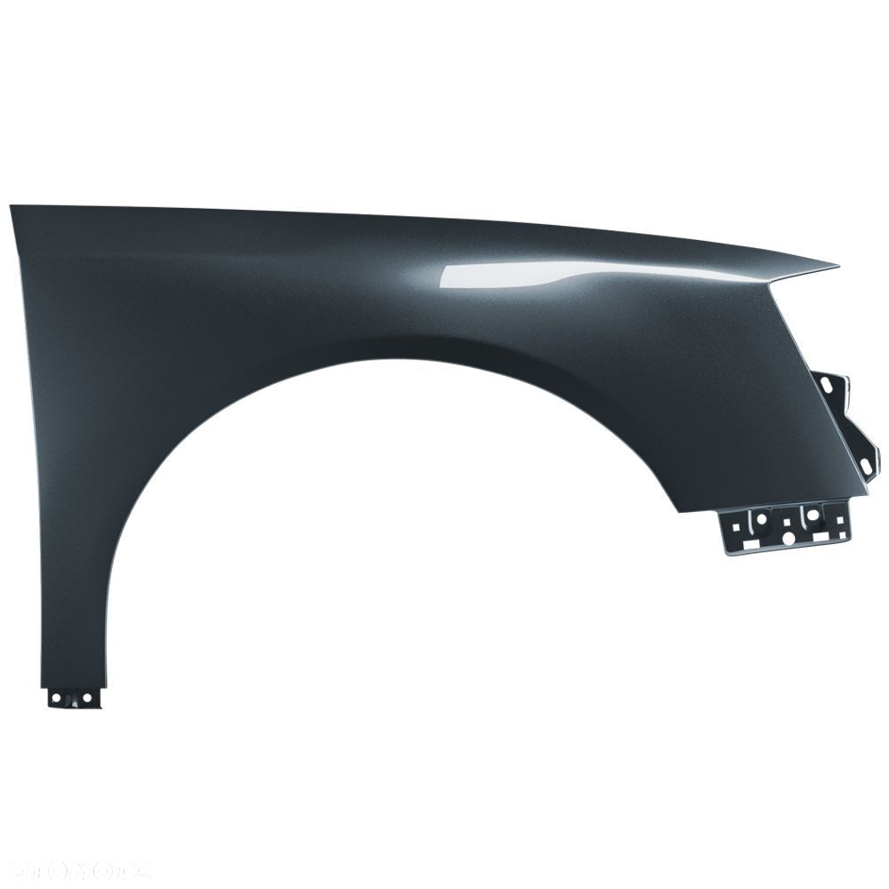 BLU Błotnik VW PASSAT B6 LK7X prawy szary 05-10 przód ocynk IslandGrau - 2