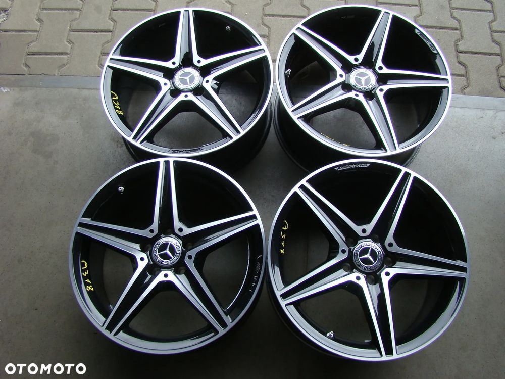 a318 5x112 Mercedes-Benz AMG C43 C-klasa W205 7,5jx18 et33 i 8,5jx18 et49 - 1