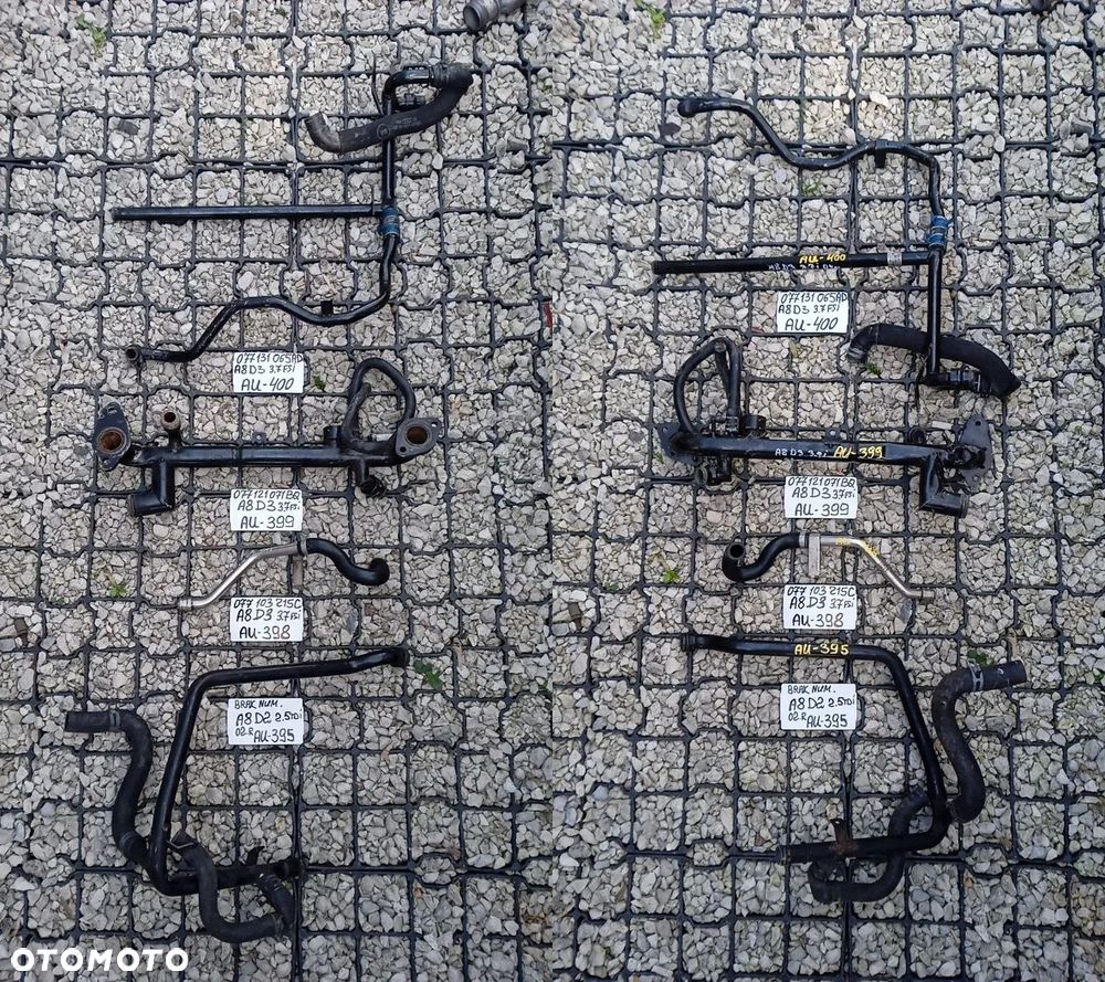 NR2 VW AUDI SEAT SKODA MAGISTRALA RURKA WODNA RURKA WODY RURA WODY - 7