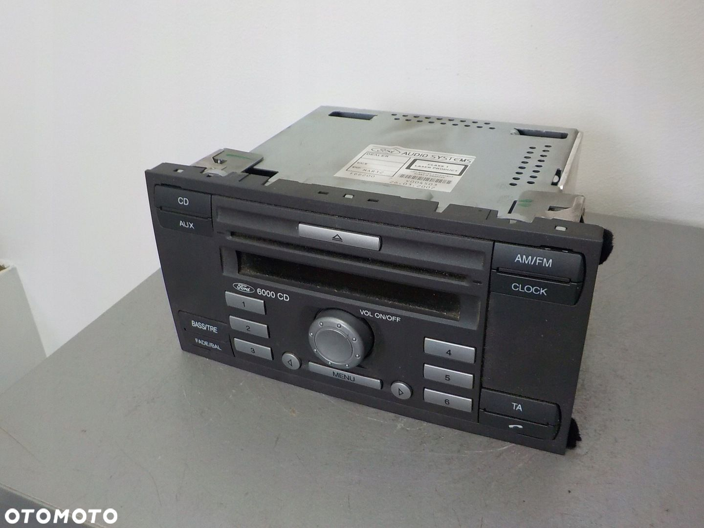FORD C-MAX FOCUS MK2 RADIO FABRYCZNE AUX KOD - 4