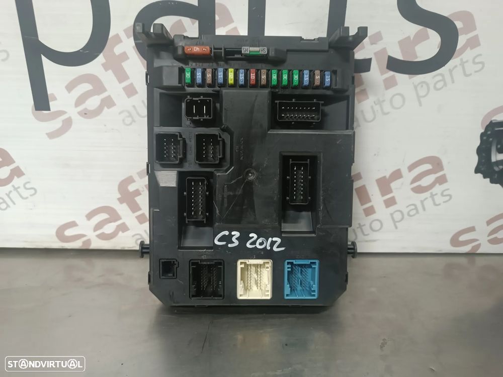 CAIXA DE FUSIVEIS / MODULO BSI CITROEN C3 II DS3 REF. 9666952280 - 1