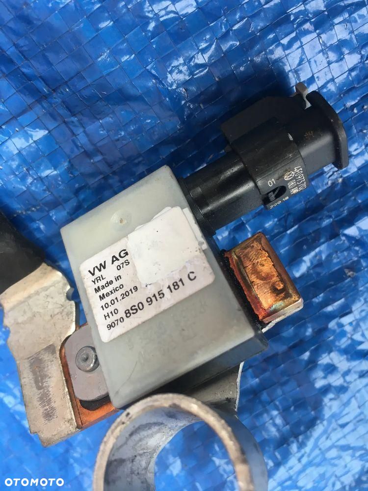 AUDI A4 B9 A5 8W LIFT PRZEWÓD AKUMULATORA MINUSOWY 8S0915181D - 4