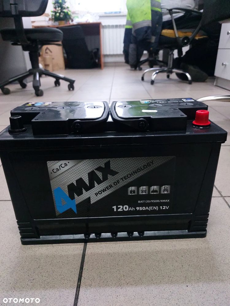 AKUMULATOR 4MAX 120Ah 950A 12V NOWY - 4