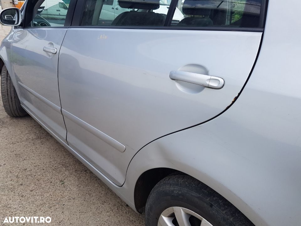 Usa / Portiera Stanga Spate VW Golf 5 Plus 2004 - 2008 Cod Culoare LA7W - 2