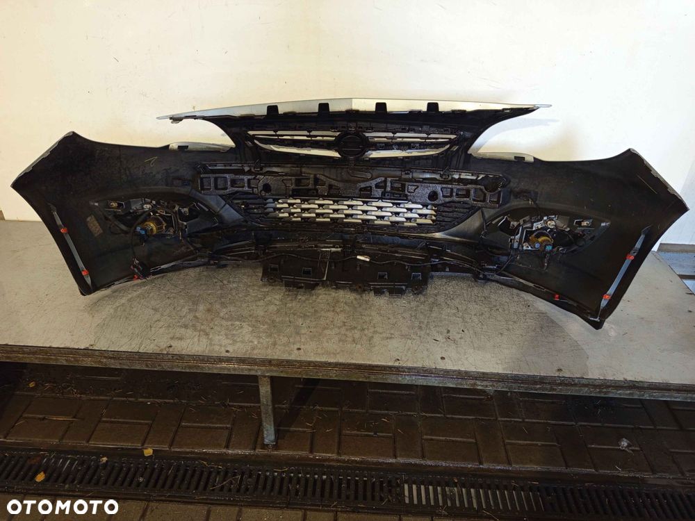 ^ ZDERZAK PRZÓD PRZEDNI OPEL ASTRA J 4 IV LIFT FL Z179 SZARY - 5