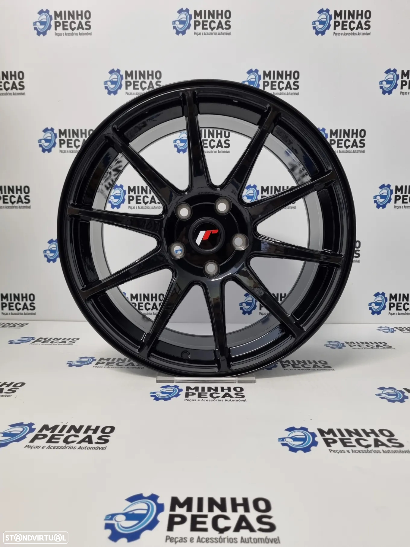 Jantes Japan Racing (JR11) em 18 Preto Brilho (5x120) - 8