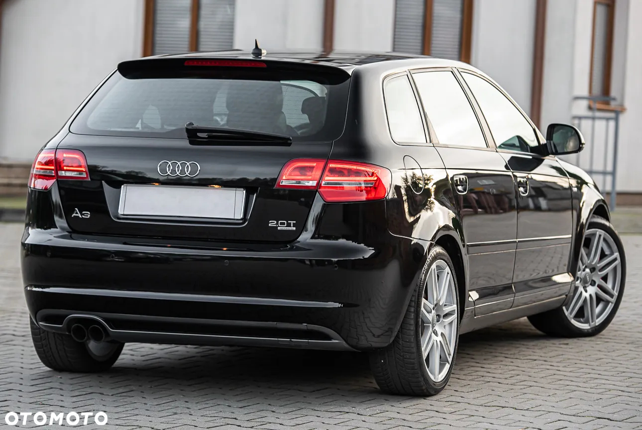 Audi A3 2.0 TFSI Sportback quattro S tronic S line Sportpaket - 11