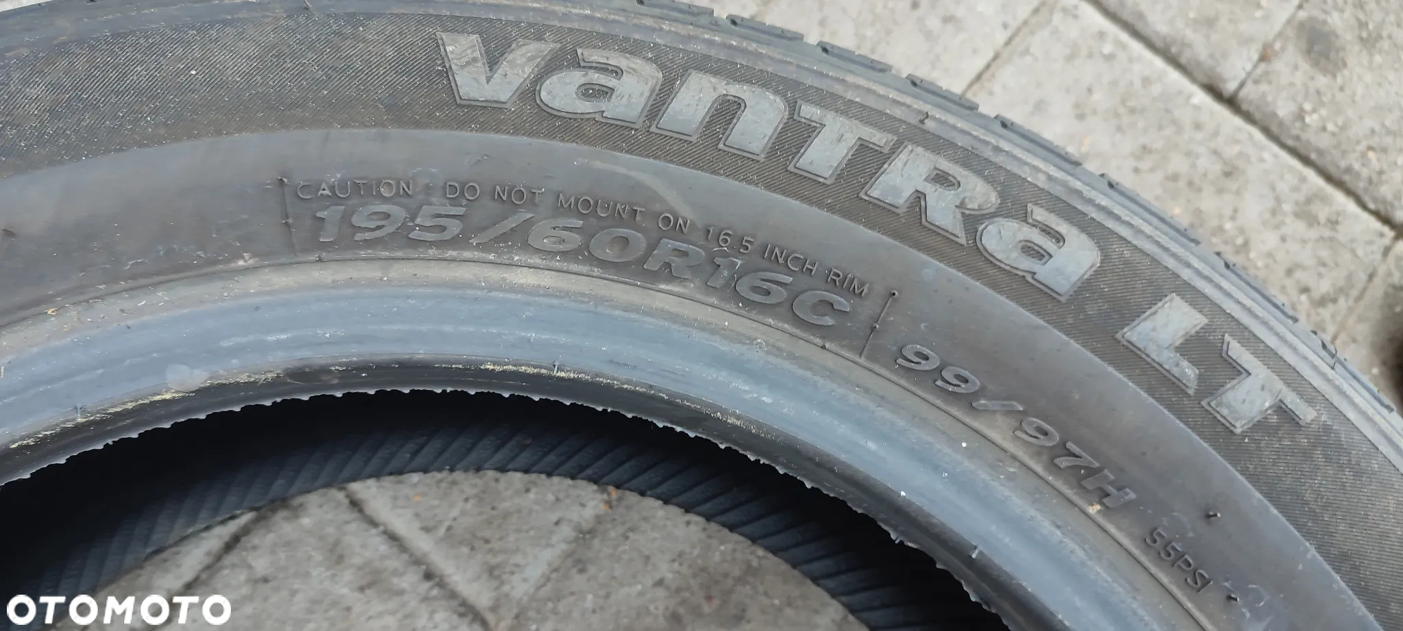 OPONY LETNIE 195/60R16C HANKOOK VANTRA LT (0822) (1120) PARA 2 SZTUKI - 8