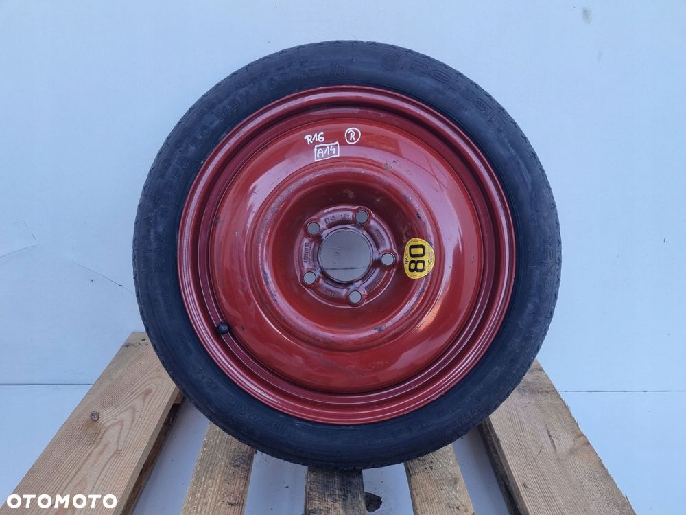 Saab 95 9-5 I KOŁO DOJAZDOWE dojazdówka 115/70 R16 5x110 4569661 1010268 - 11