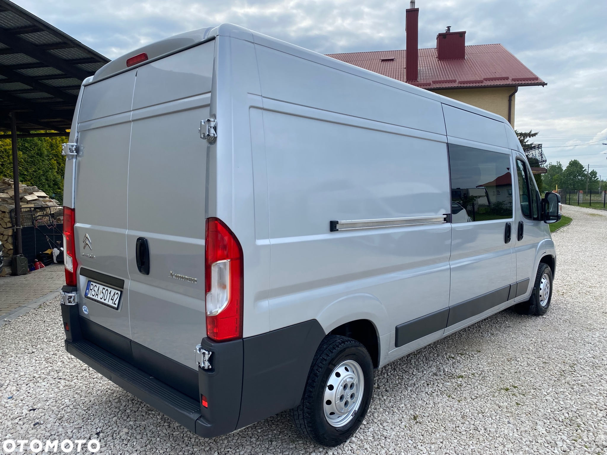 Citroën JUMPER L3H2, brygadowy, 6-osobowy, zakupiony w salonie w Rzeszowie, serwisowany - 6