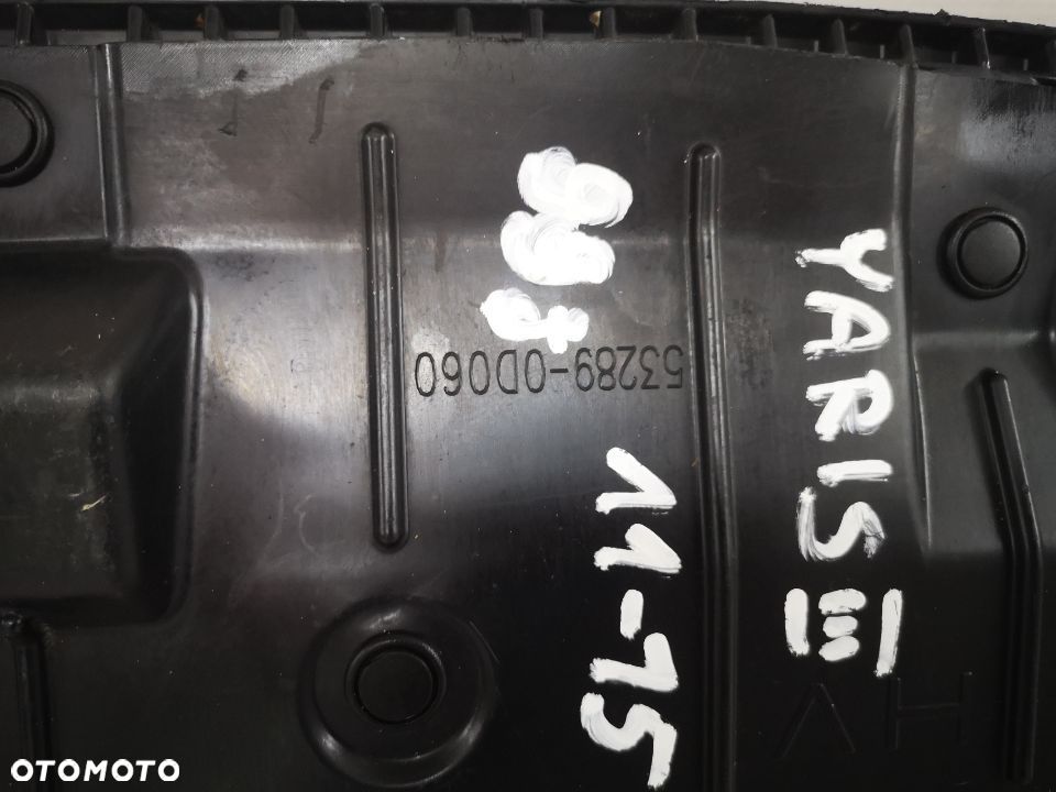 TOYOTA YARIS III 3 11-16 OSŁONA PŁYTA POD ZDERZAK PRZÓD NR 53289-0D060 52618-0D040 NR AUKCJI OSŁ205 - 6