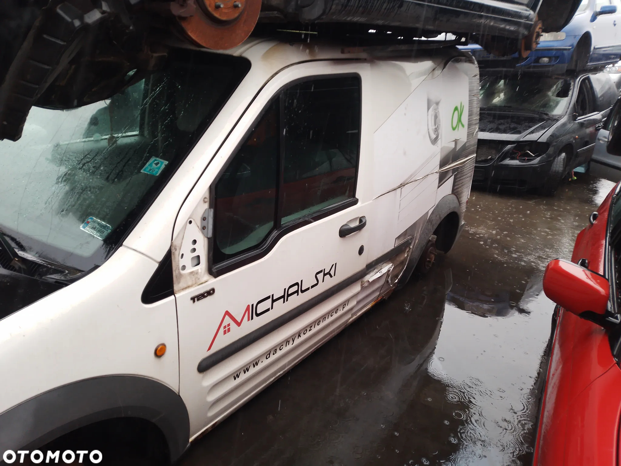 FORD Transit CONNECT 2002-2006 1.8 BHPA  P1   LUSTERKO ZEWNĘTRZNE PRAWE - 9