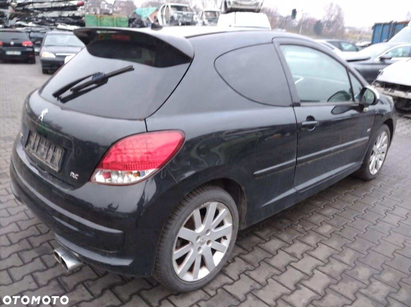 PEUGEOT 207 RC GT 3D SPORT 06- KLAPA BAGAŻNIKA TYŁ TYLNA EXLD - 10