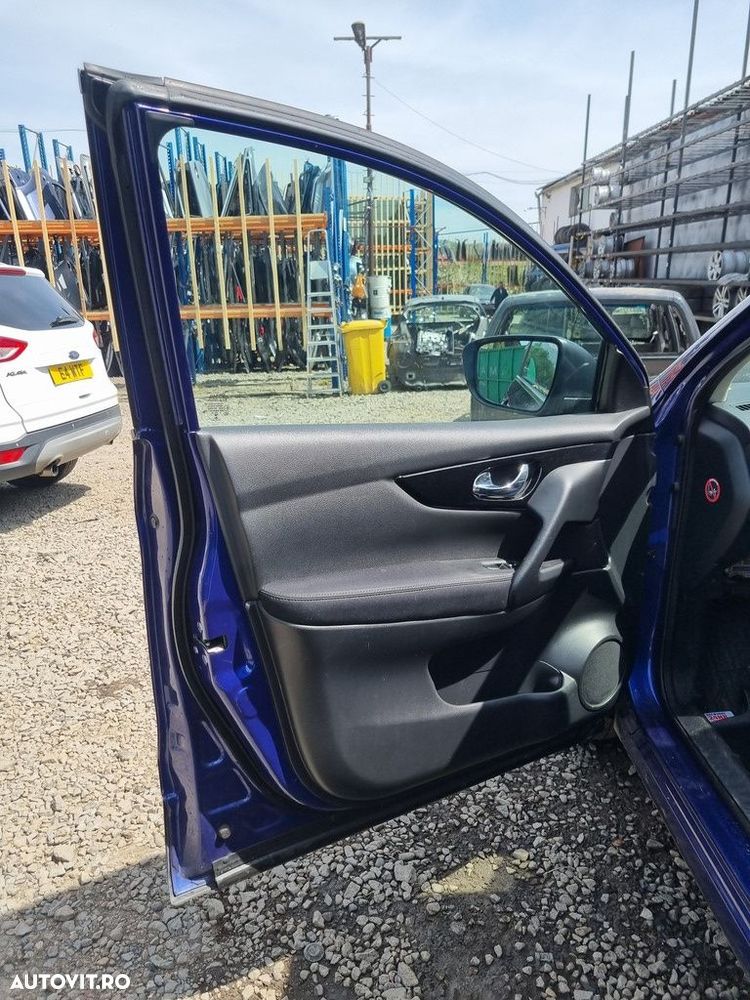 Usa Stanga Fata Nissan Qashqai J11 2013 - 2017 SUV 4 Usi Ink Blue Metalizat RBN (1510) - 2