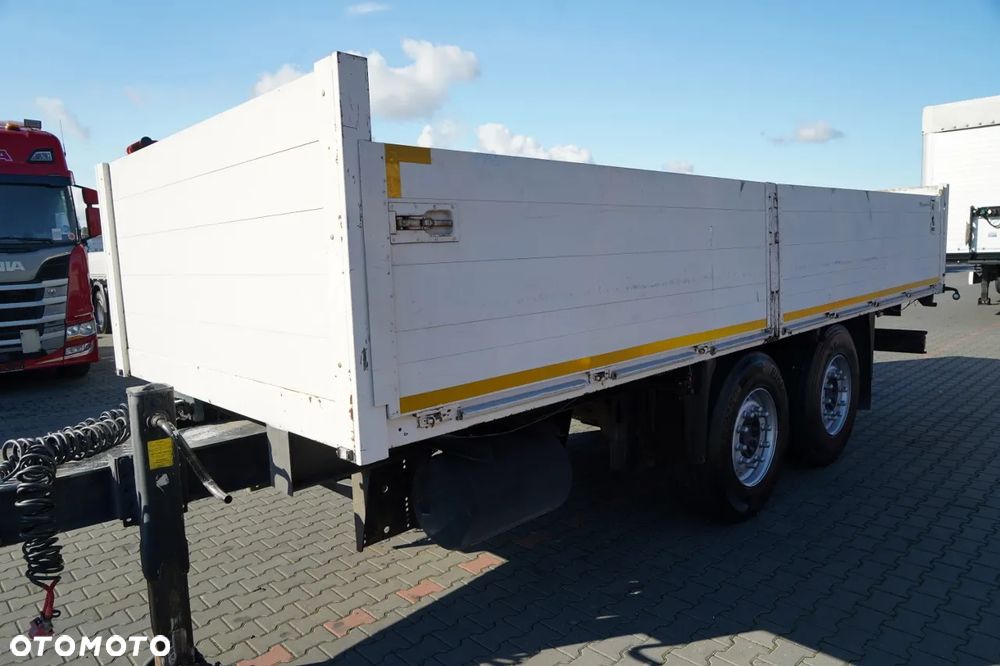 Orten PRZYCZEPA BURTOWA 6,5M / DO BUDOWLANKI / OŚ PODNOSZONA / SAF / - 10