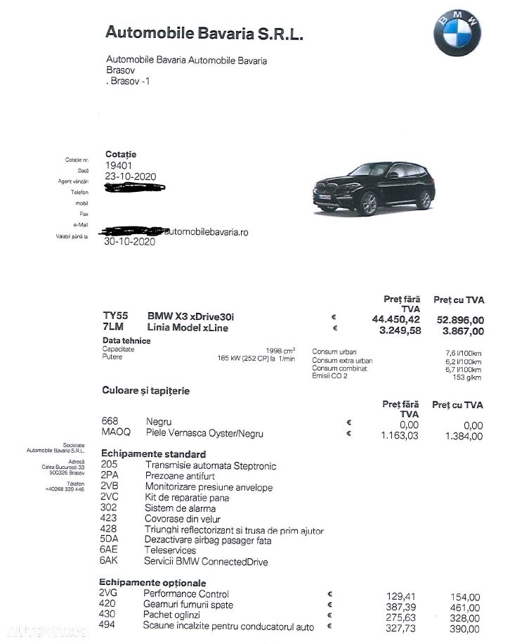 BMW X3 xDrive30i AT xLine - 21