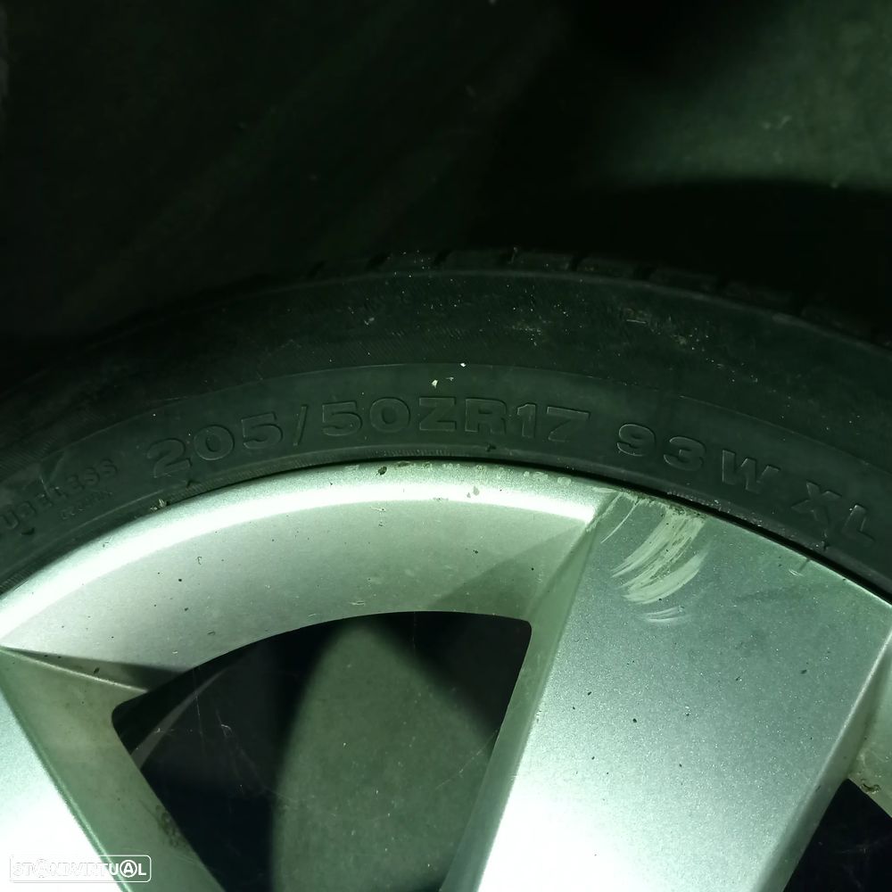 Jantes 17 com pneus peugeot 307 - 6