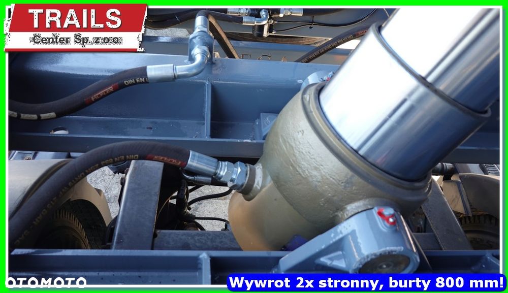 Inny Wywrotka 2x strony, platforma 12,60 m, burty ALUM 600/800 mm !!! - 27