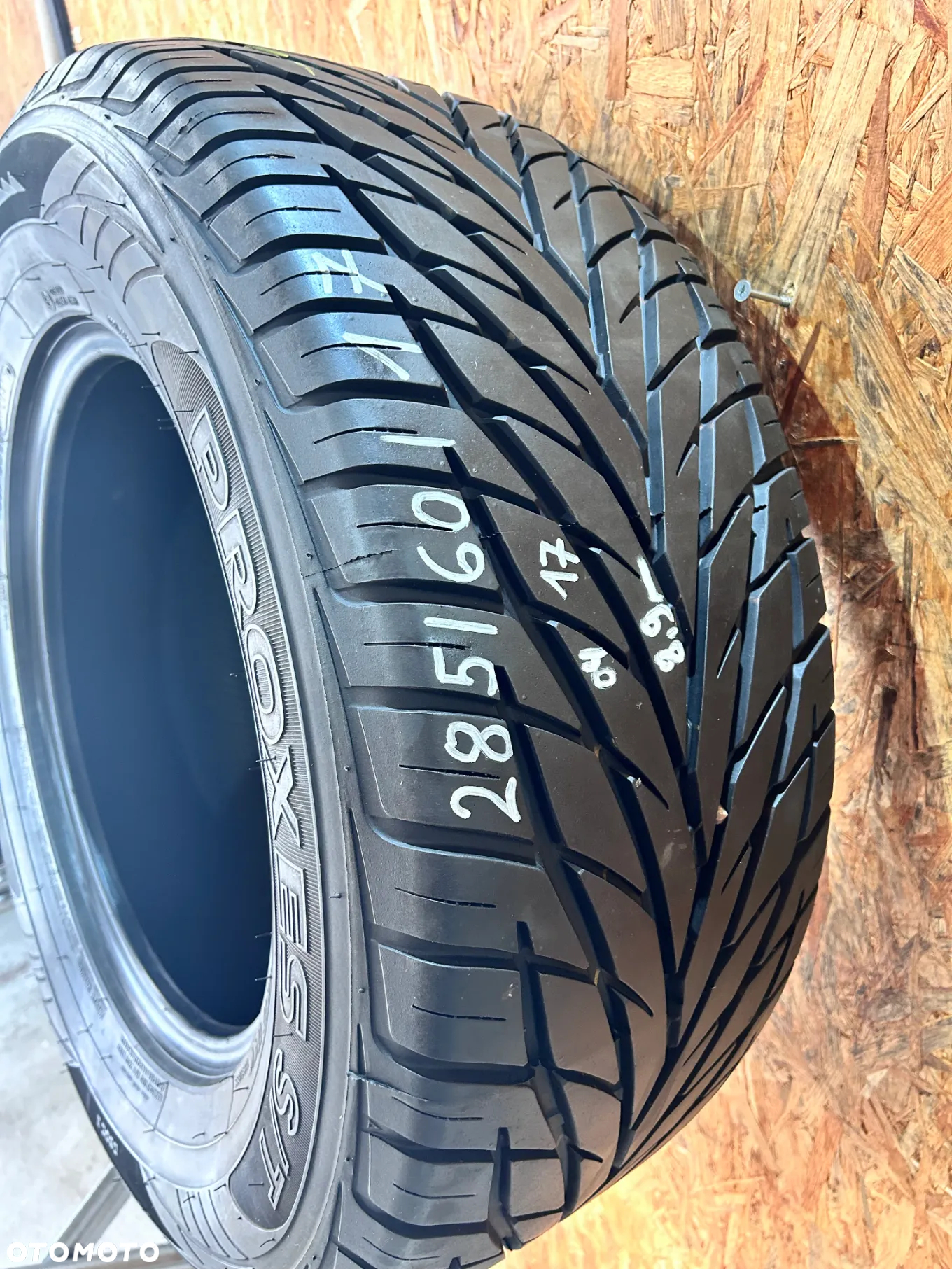 4 OPONY LETNIE TOYO 285/60/17  114V - 13