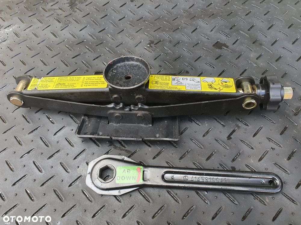 MERCEDES A W168 PODNOŚNIK LEWAREK TRAPEZOWY SAMOCHODOWY A1685830415 - 1