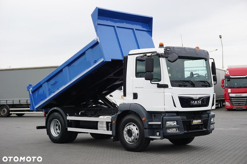 MAN TGM / 19.250 / E 6 / ACC / WYWROTKA / ŁAD. 9775 KG - 1