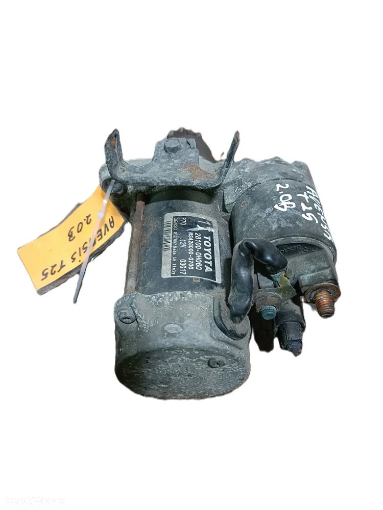 TOYOTA AVENSIS T25 03-09 2,0 B rozrusznik DENSO 28100-0H060 * - 3