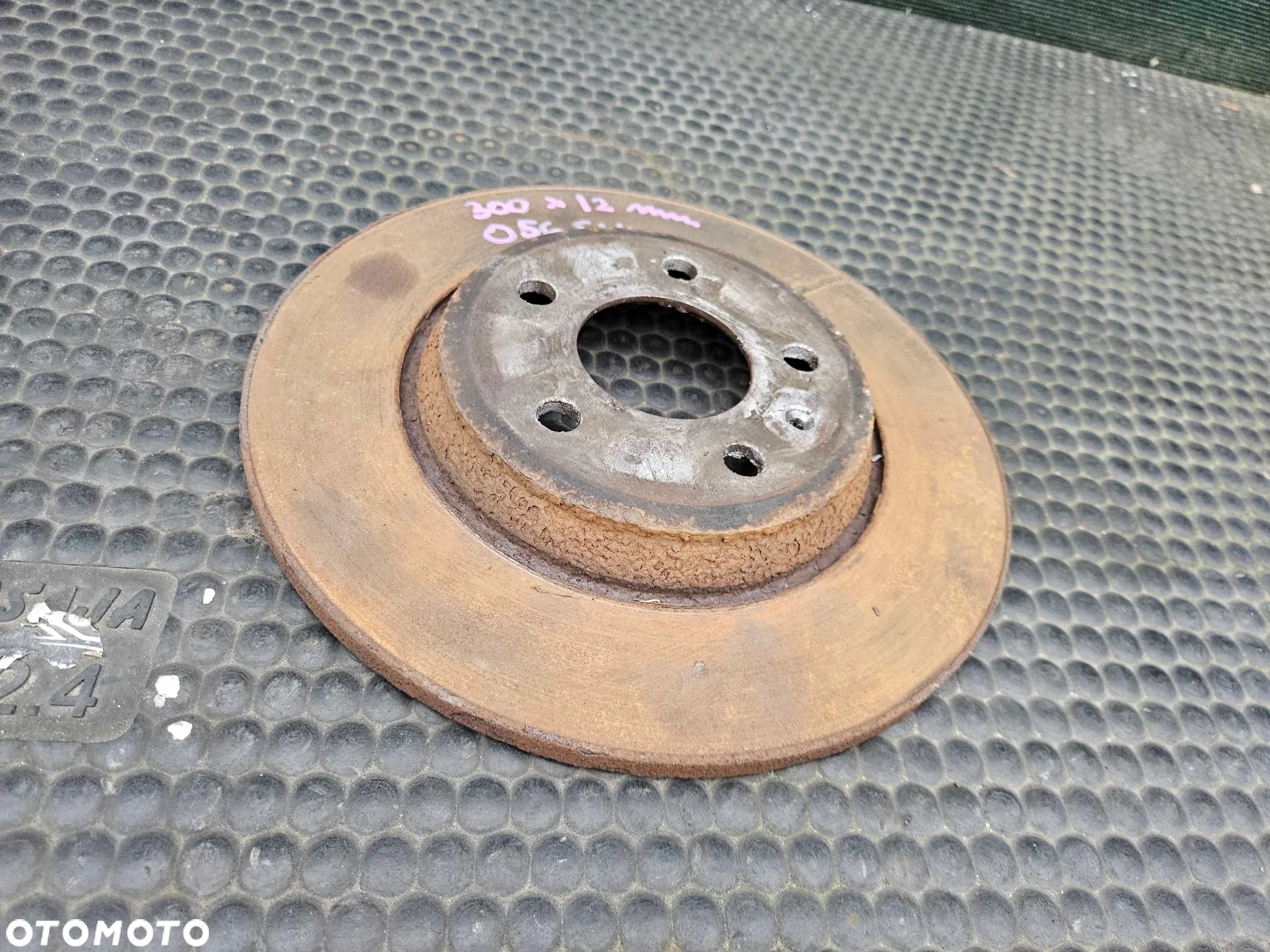 Tarcze Tarcza 300mm 5x112 Hamulce Tyl Tylne Audi A4 B8 A5 8T - 6
