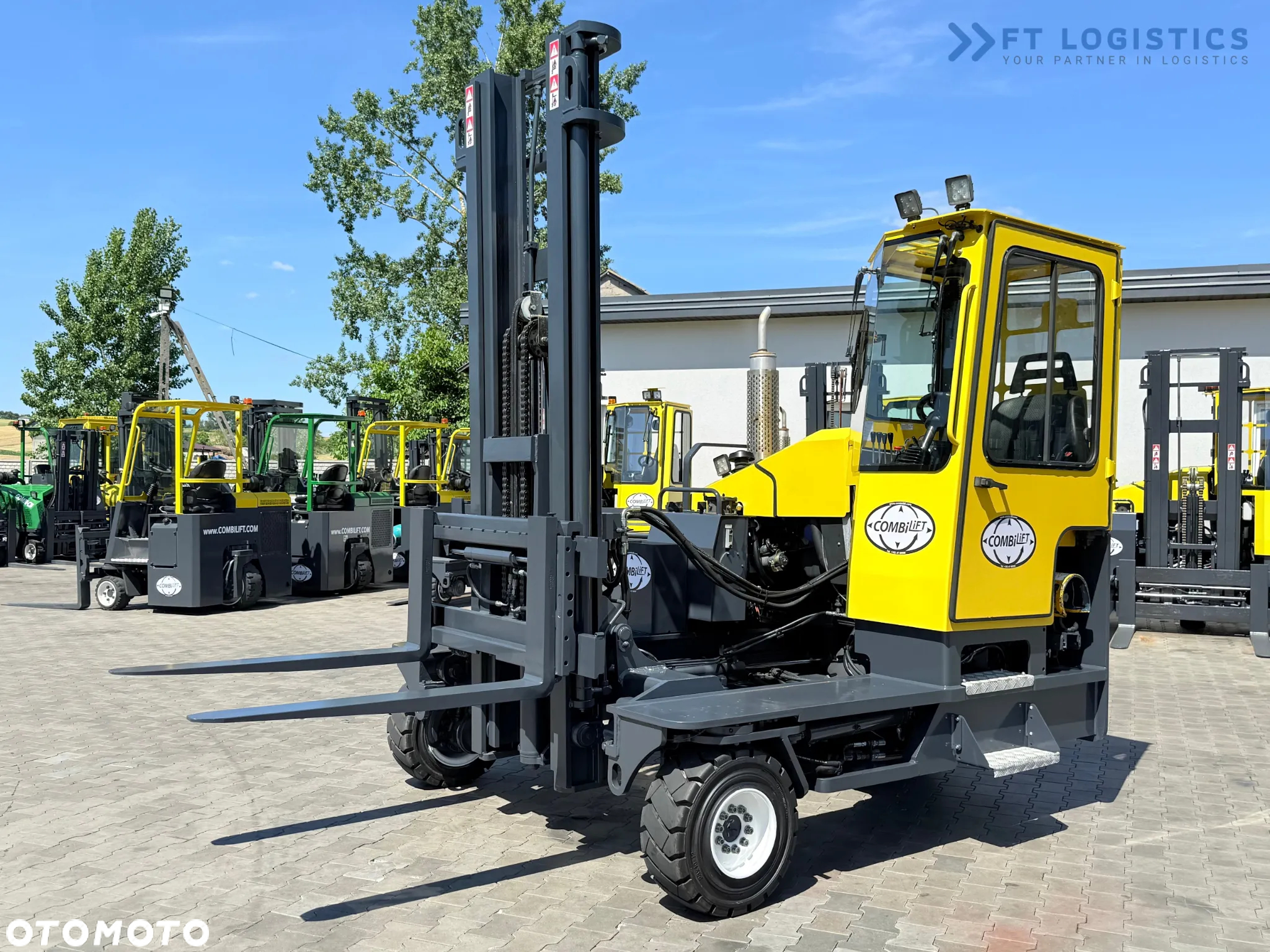 Combilift C5000XL / GAS / DUPLEX / 4500MM / WOLNY SKOK / PRZESUW WIDEŁ / POZYCJONER / KABINA XL / NOWE OPONY - 21