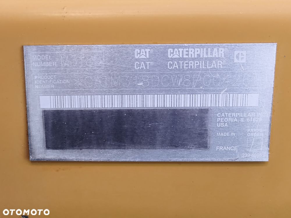 Caterpillar M318D - 10