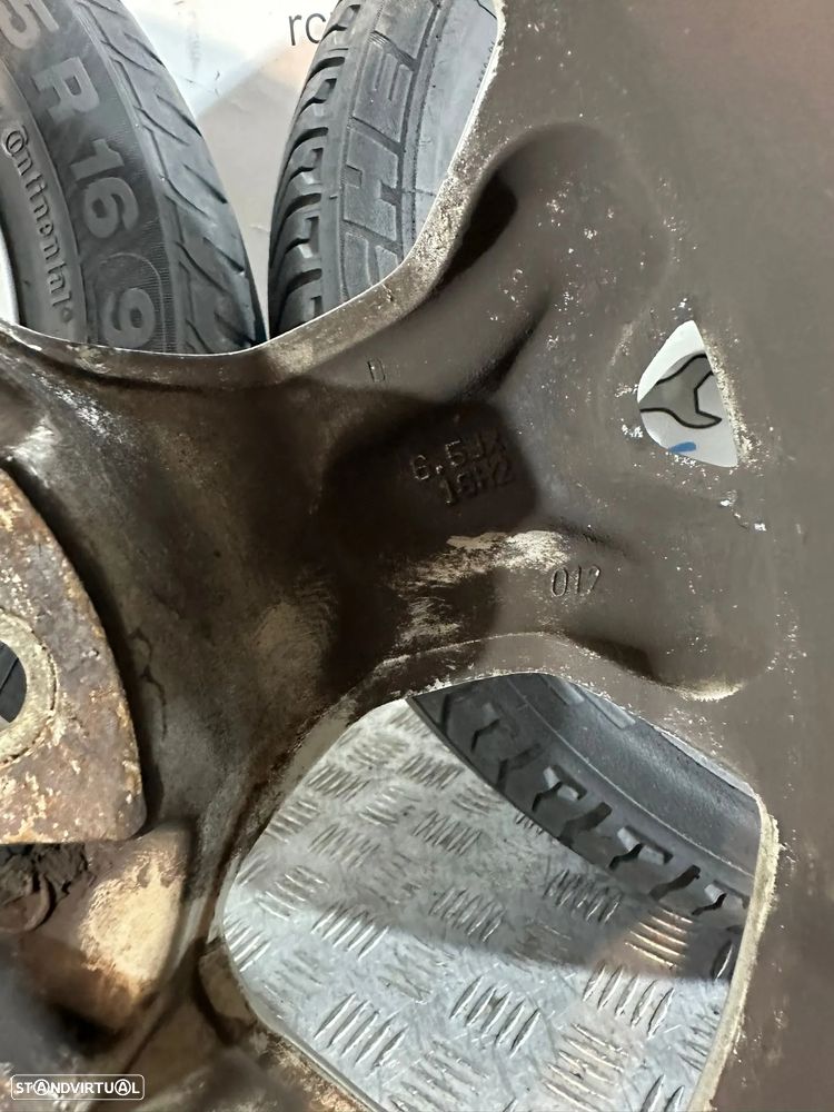 .Conjunto Jantes 16 Originais Opel GM 6.5J ET37 5x110 - 8