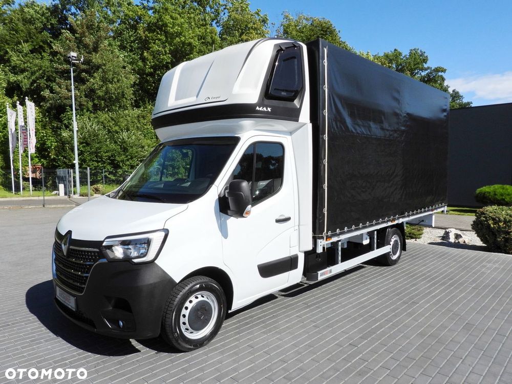 Renault MASTER PLANDEKA 10 PALET WEBASTO TEMPOMAT LEDY KLIMATYZACJA  165KM - 7