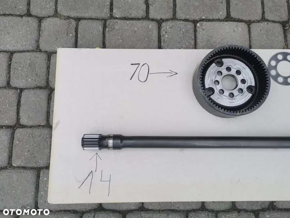 Zwolnica Most Dyfer półoś Spicer Dana wozidło 9t Terex Wacker Neuson JCB - 5