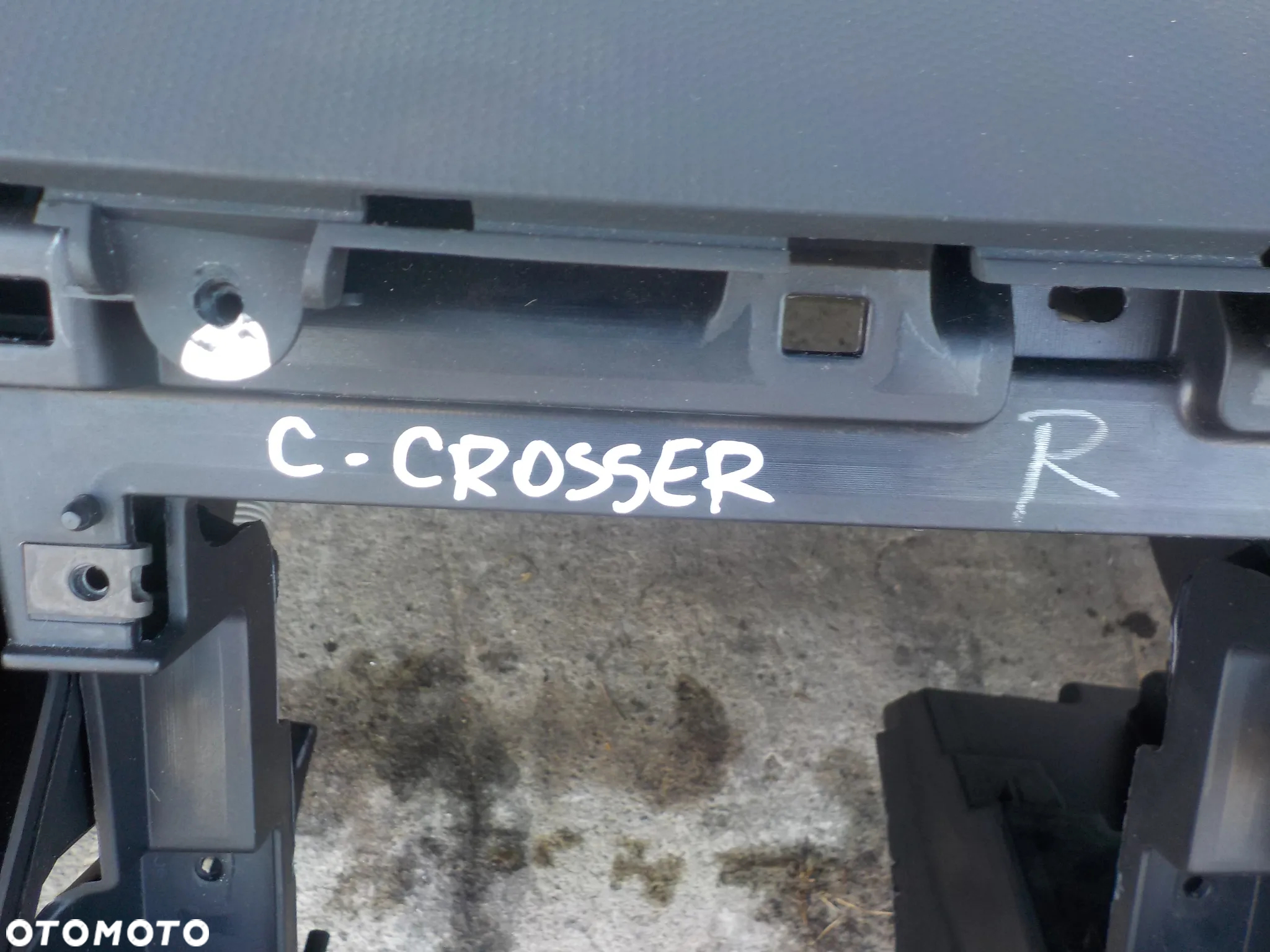 CITROEN C-CROSSER DESKA KONSOLA PODUSZKI PASY - 2