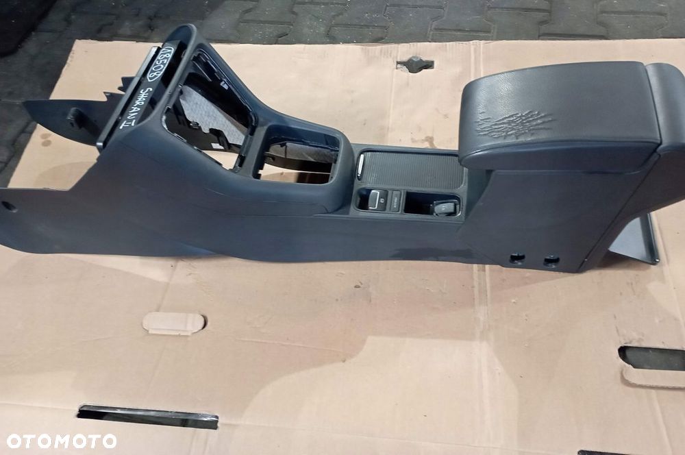 VW SHARAN II 2 TUNEL ŚRODKOWY PODŁOKIETNIK SKÓRA EUROPA - 8