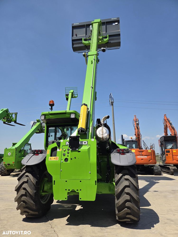 Merlo TF35.7-140, ridica 3,5t la 7m, motor Deutz 140CP, cupa si furci, transmisie 4x4, aer conditionat, Masa operatinala 6800kg, lungime 4,4m, latime 2,3m, produs in ITALIA, garantie 1 an, posibilitate leasing-PROMOTIE 81.900 EUR+Tva - 4