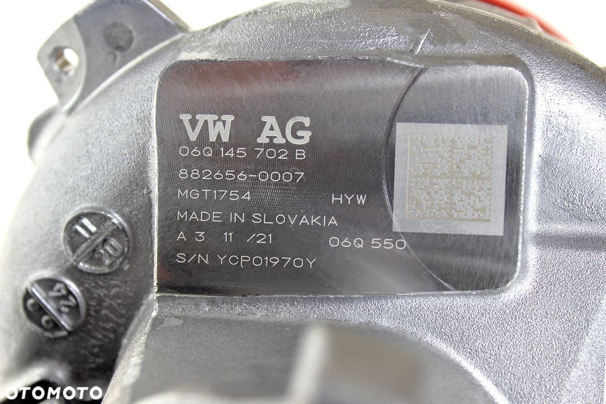 Nowa turbosprężarka Skoda Octavia 2.0L TSI 147kW 06Q145702B - 1