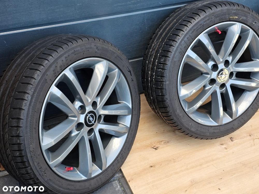 KOŁA FELGI ALUMINIOWE OPONY OPEL VECTRA C ASTRA H ZAFIRA B SIGNUM 17" 5x110 ET41 225/45/17 - 11