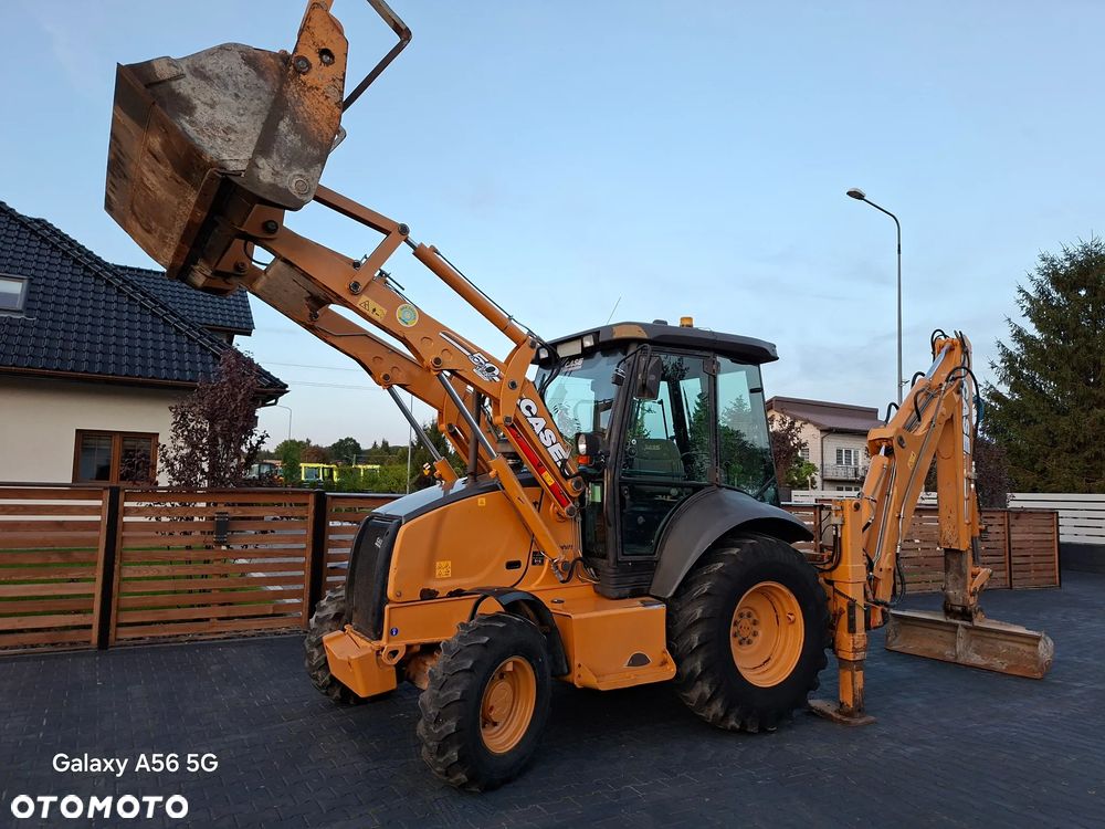 Case 590 SR / Koparko Ładowarka / - 13