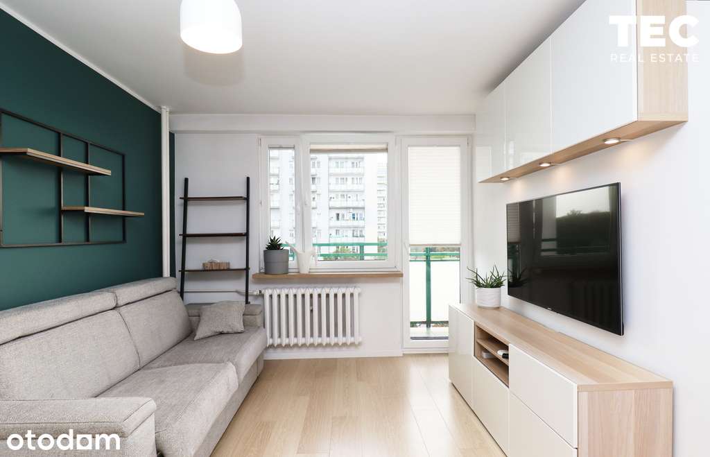 2 pokoje przy metrze Pole Mokotowskie | balkon | 6